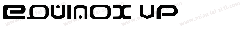 Equinox vp字体转换